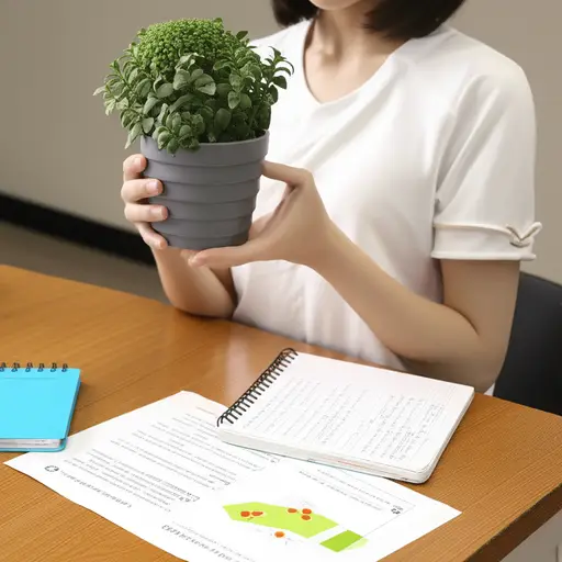 我的科学项目是关于植物的。