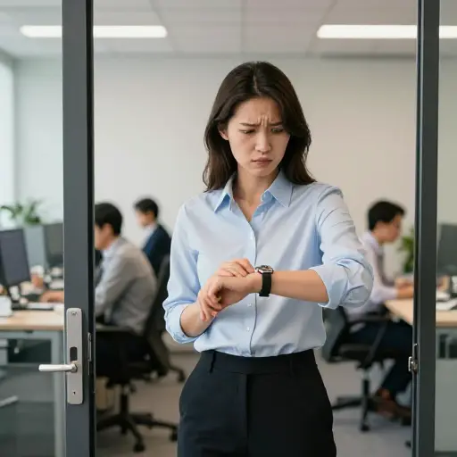 我已经记不清她这个月迟到多少次了。