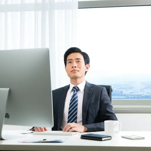 在闷热的办公室里，一阵凉风让人感到格外清爽。