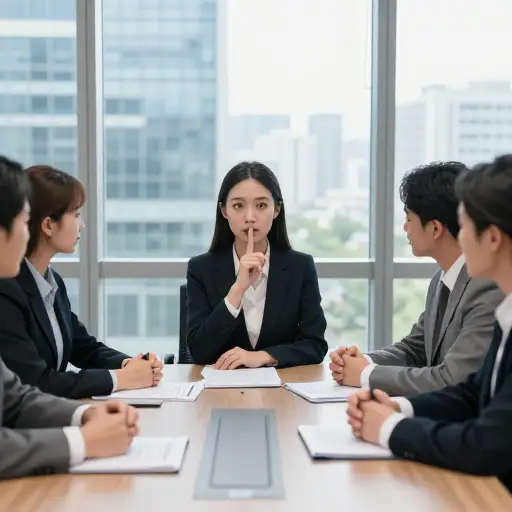 公司决定在官方宣布之前对合并事宜保密。
