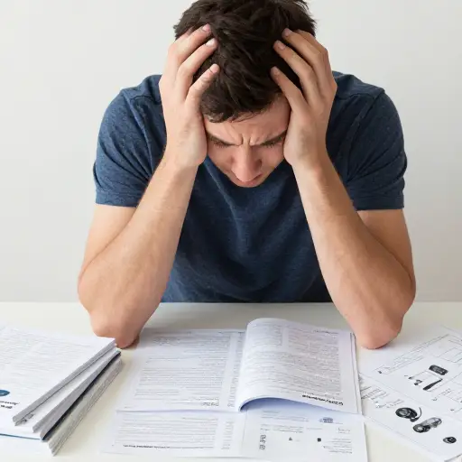 这些复杂的说明书让我感到困惑。