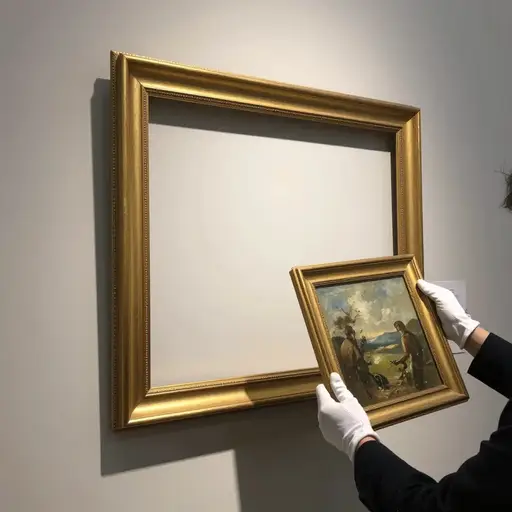 经过漫长的过程，找回丢失的艺术品成功了。