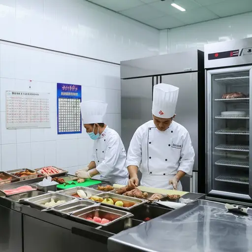 这家餐厅严格执行食品安全规定。