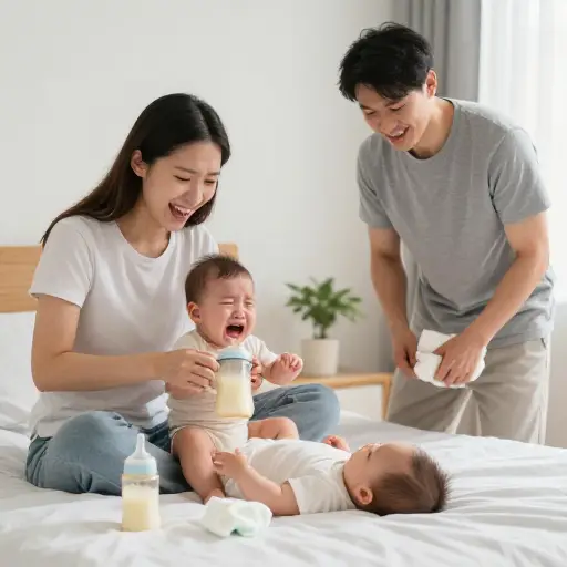 作为新手父母，照顾婴儿让我手忙脚乱。