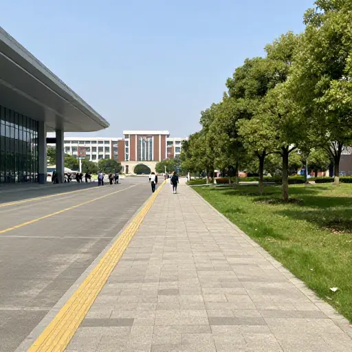 主要的火车站离大学校园只有很短的步行距离。