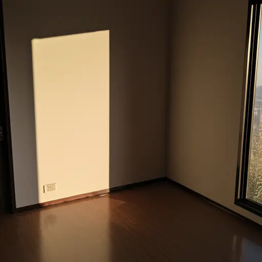 夕阳的微弱光芒几乎无法照亮整个房间。