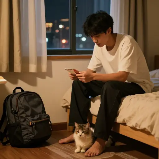 我真的很想回家。
