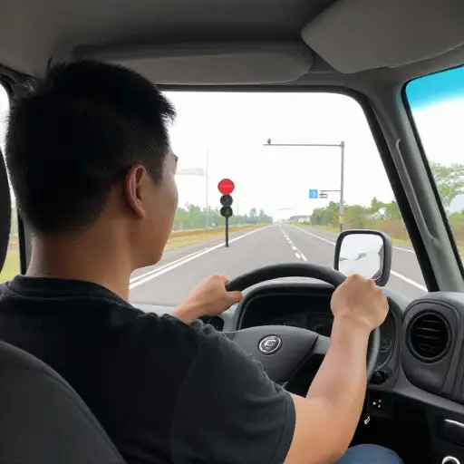 驾驶员必须严格遵守交通规则。