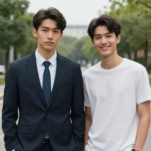 尽管他们是兄弟，这两人的性格却完全不同。
