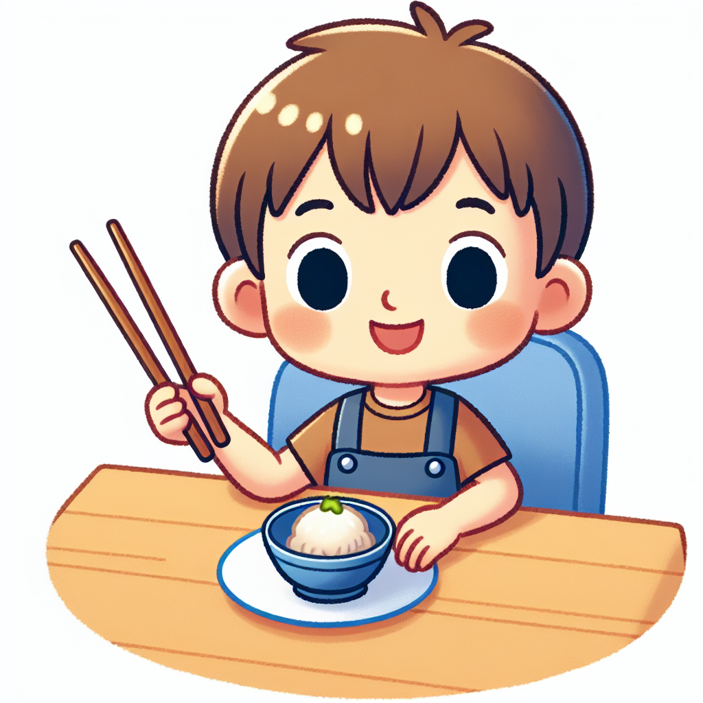 我会用筷子。