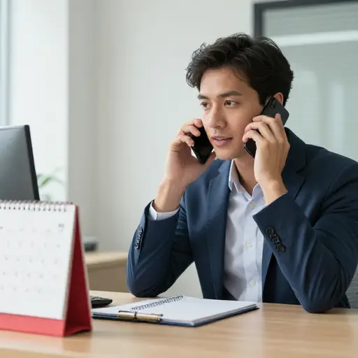 如果你那时忙，你可以打电话给他们确定一个新日期。