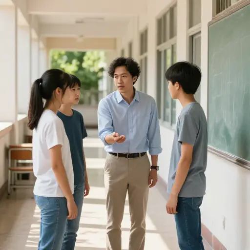 我们可以向老师求助。