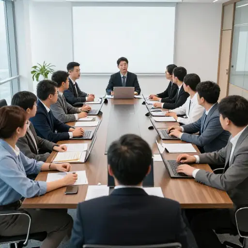 会议出席人数很多——确切地说，我们一共有15人。