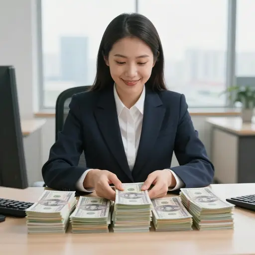 他们赚了很多钱。