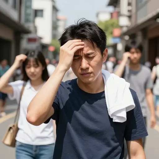 炎热的天气让所有人都变得烦躁。