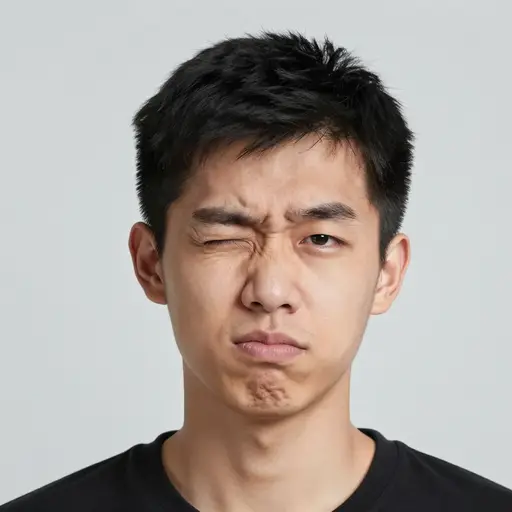 我问他是否想加入，但他只是摇了摇头。