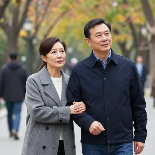 结婚多年后，她仍然拼命保护着她的丈夫。