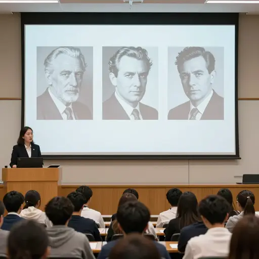 去年她就现代美国小说家发表了一系列引人入胜的讲座。