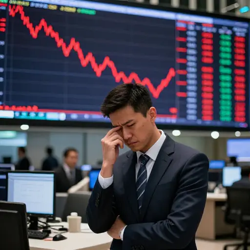 由于市场崩溃，该投资基金损失了巨额资金。
