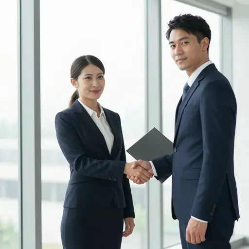 CEO指定了一位全权副手在她出国期间处理合并事宜。
