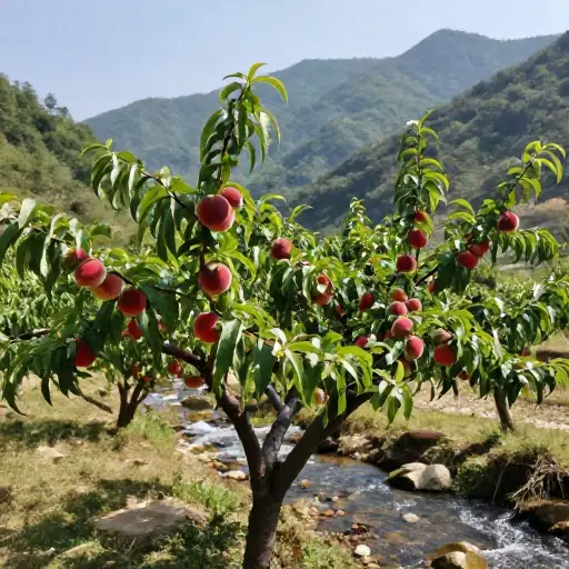 这种精妙的风味是生长在这个山谷的桃子所独有的。