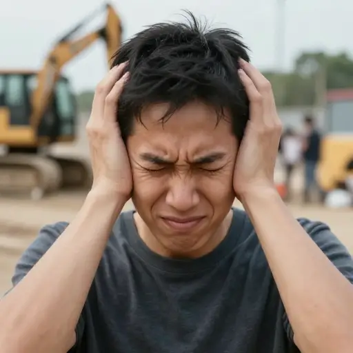 那该死的噪音快把我逼疯了！