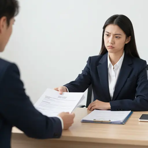 招聘经理厌恶女性的态度在他不阅读简历就拒绝每一位女性求职者时暴露无遗。