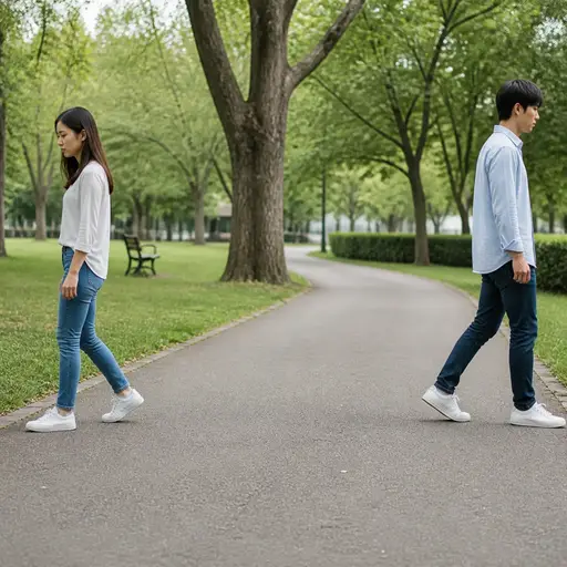 他们决定分手，但仍然是朋友。