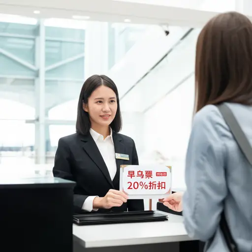 这家航空公司为早鸟票提供20%的额外折扣。