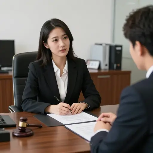 她雇佣了一位专门处理离婚案件的律师。