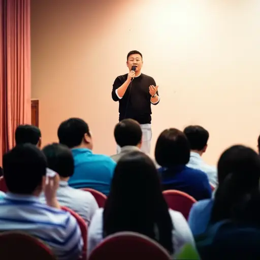 他悲惨的故事触动了听众的恻隐之心。