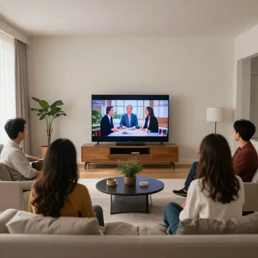 电视拥有广泛的受众，跨越社会的各个阶层。