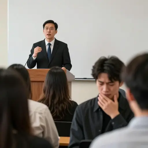 那是一次非常动人的演讲，让我喉头哽咽。