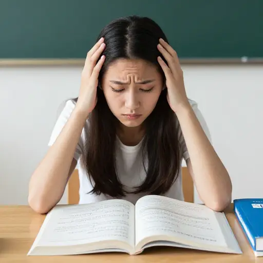 她连基础数学都困难，更不用说高等微积分了。