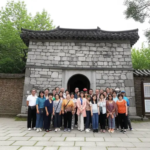 这次旅行给了我们参观历史古迹的好机会。