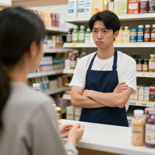 如果你不买东西，一些店员可能会不礼貌。