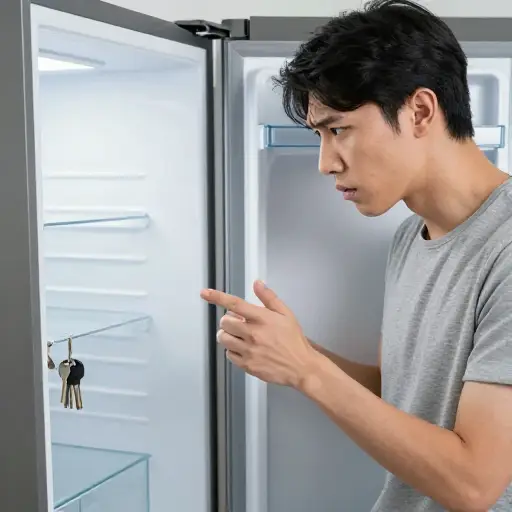 我在冰箱里找到了我的钥匙——这多蠢啊？