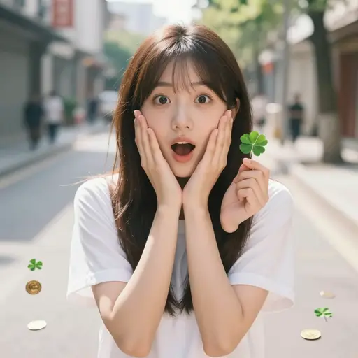 她运气这么好，真是难以置信。