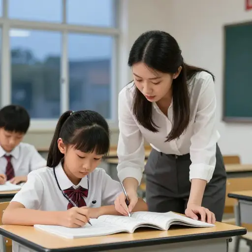 她是一位投入的老师，会花额外的时间帮助学生。