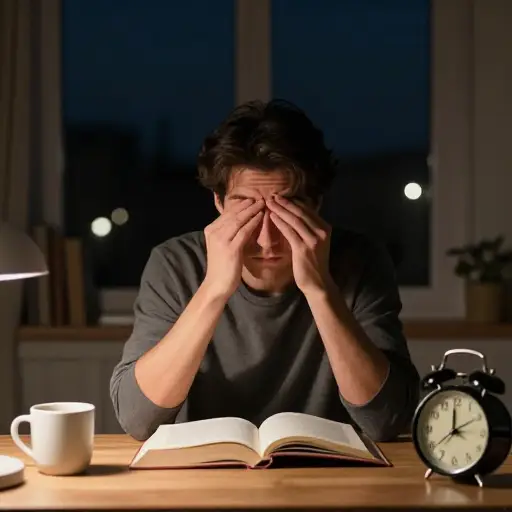 熬夜对健康有很大的危害。
