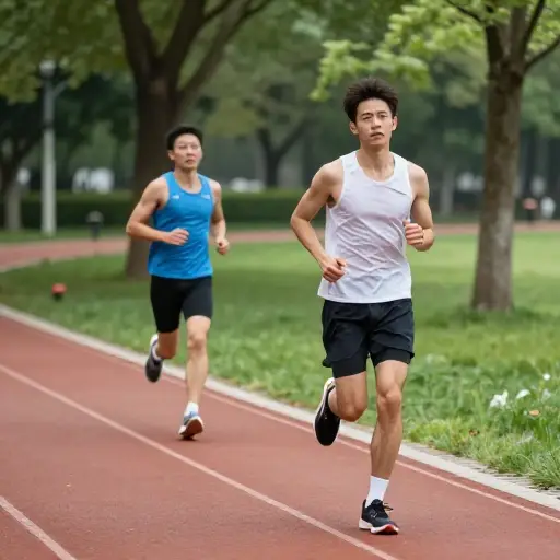 如果我和克里斯蒂娜一起跑，她往往会拖慢我的速度。