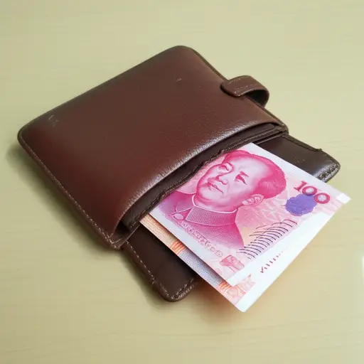 钱包里只剩几张五元的钞票了。