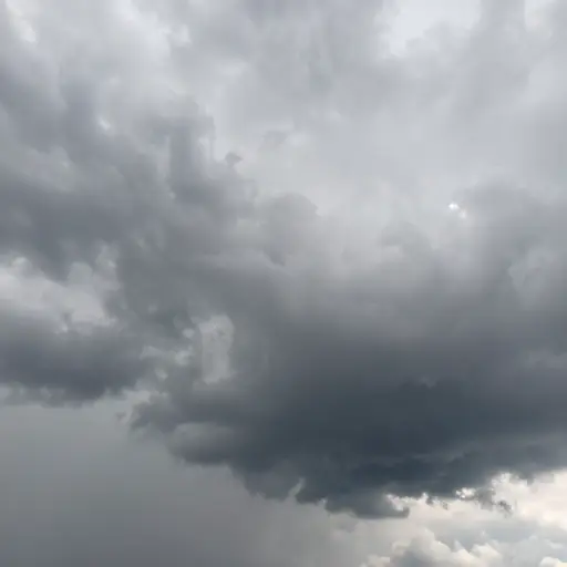 考虑到最近的天气变化，这场暴雨是可以预见的。