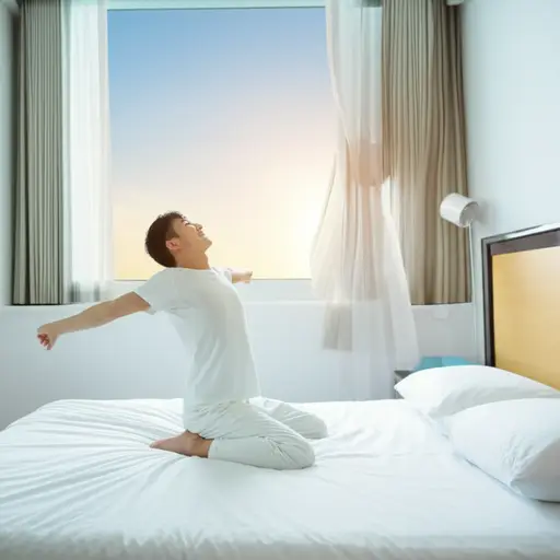 昨晚的睡眠质量很好，我感到精力充沛。