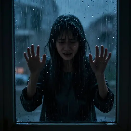 通过叙述者的眼睛，我们体验了主人公内心的挣扎。