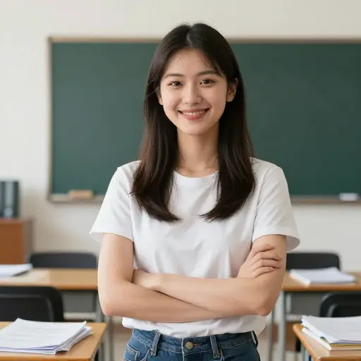尽管面临挑战，她保持了开朗的性格。