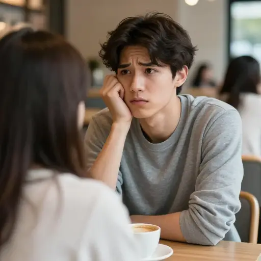 我想试着向她解释我的感受，但没有意义，因为她不会听。