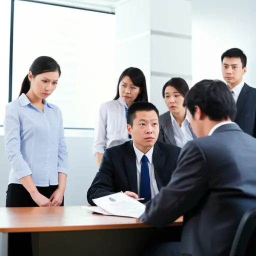 她因为散布谣言诽谤同事而被公司警告。