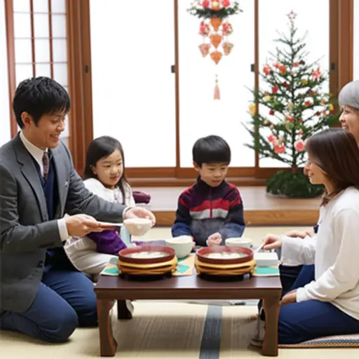 日本人在新年时会吃年糕汤。