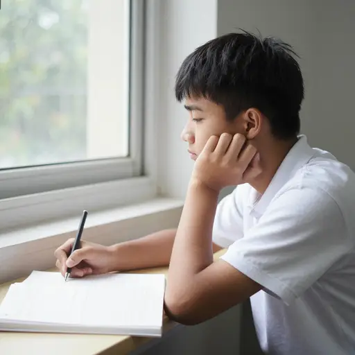 他经常思考未来。